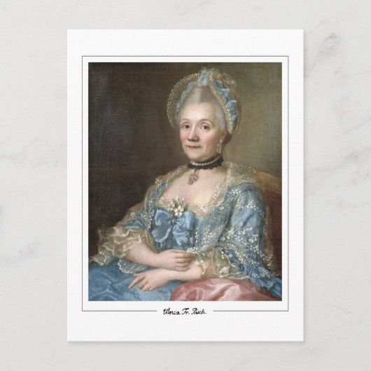 Ulrika Pasch Nr. 3 - Kunsthistorkarte Postkarte (Vorderseite)