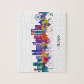 Ulsan South Korea Skyline Puzzle (Vertikal)