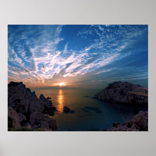 Ulsan Sunrise Poster (Vorne)