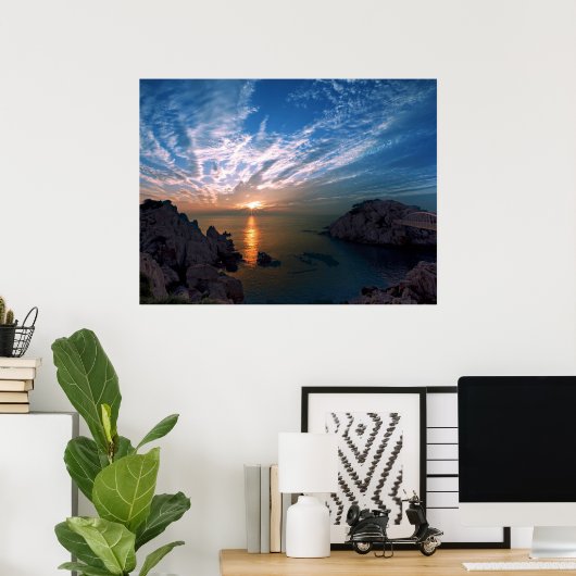 Ulsan Sunrise Poster (Heimbüro)