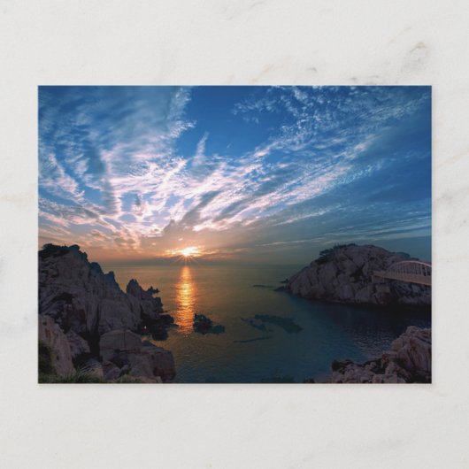 Ulsan Sunrise Postkarte (Vorderseite)