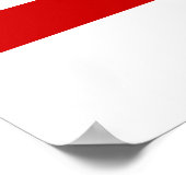 Ulster Banner Northern Ireland Flag Poster (Ecke)