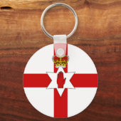Ulster Banner Northern Ireland Flag Schlüsselanhänger (Vorderseite)