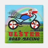 Ulster Motorrad Road Racing Magnet (Vorne)