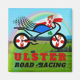 Ulster Motorrad Road Racing Magnet