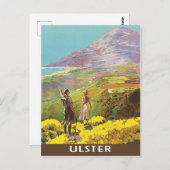 Ulster Northern Ireland Vintage Travel Postkarte (Vorne/Hinten)