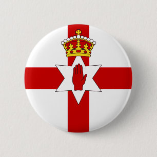 Ulsterflagge Nordirland Button