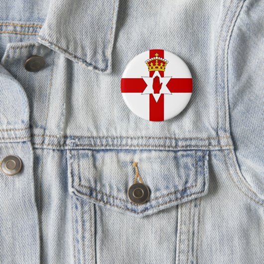 Ulsterflagge Nordirland Button (Beispiel)