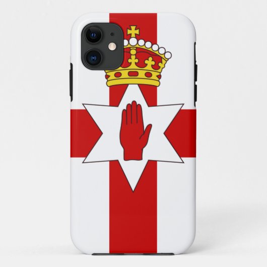 Ulsterflagge Nordirland Case-Mate iPhone Hülle (Rückseite)