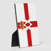 Ulsterflagge Nordirland Fotoplatte (Seite)