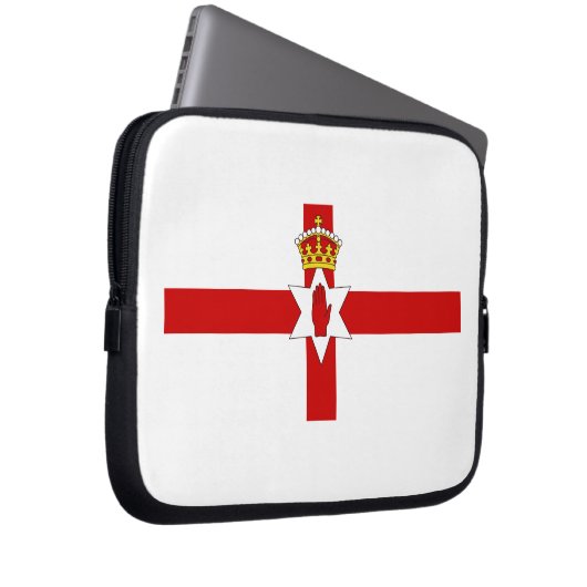 Ulsterflagge Nordirland Laptopschutzhülle (Vorne Rechts)