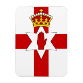 Ulsterflagge Nordirland Magnet (Vertikal)