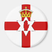 Ulsterflagge Nordirland Magnet (Vorne)