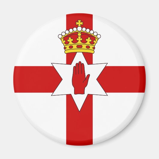 Ulsterflagge Nordirland Magnet (Vorne)