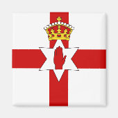 Ulsterflagge Nordirland Magnet (Vorne)