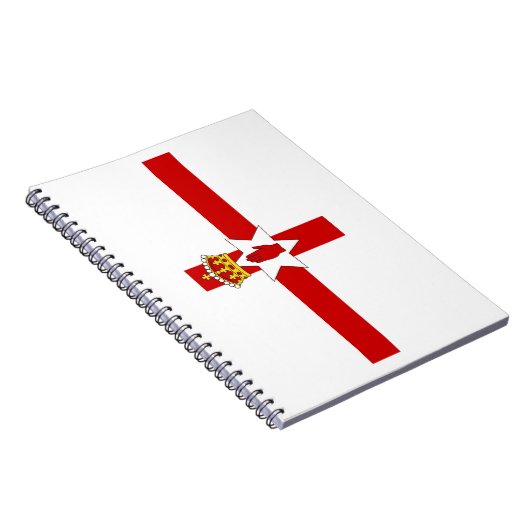 Ulsterflagge Nordirland Notizblock (Rechte Seite)