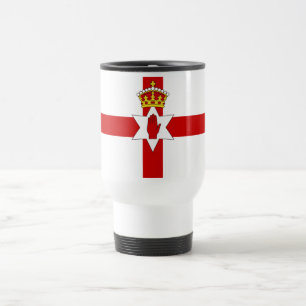 Ulsterflagge Nordirland Reisebecher