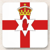 Ulsterflagge Nordirland Untersetzer (Vorderseite)