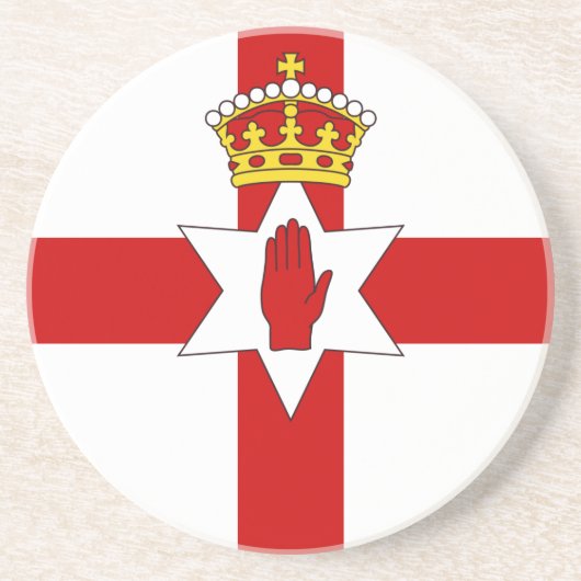 Ulsterflagge Nordirland Untersetzer (Vorne)