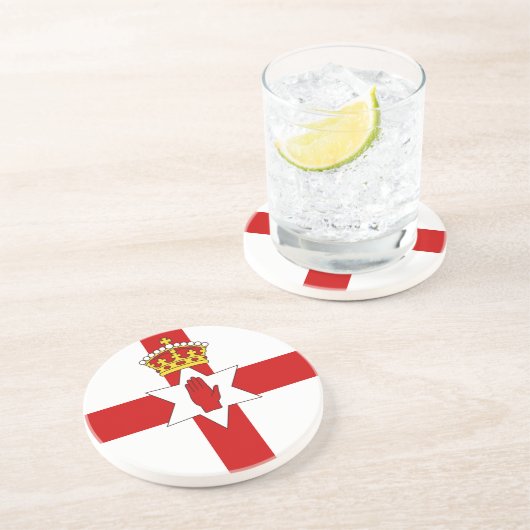 Ulsterflagge Nordirland Untersetzer (Seite)