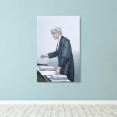 Ulsterman KC Leinwanddruck (Insitu (Holzboden))