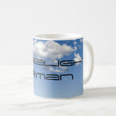 Ultalight Airman Kaffeetasse (VorderseiteRechts)