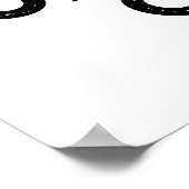 Ulti-mutt Cool Funny Dog Pun Poster (Ecke)