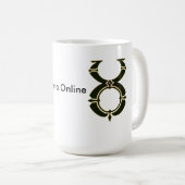 Ultima on-line-Kaffee Tasse (VorderseiteRechts)