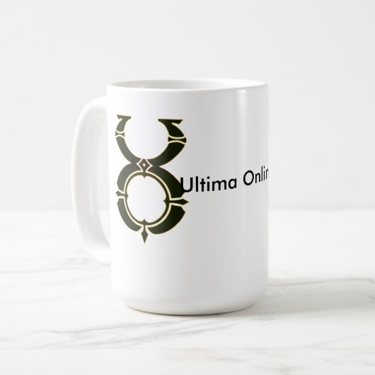 Ultima on-line-Kaffee Tasse (Vorderseite Links)