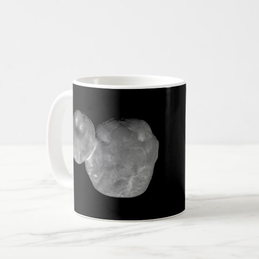 Ultima Thule Arrokoth Kuiper Belt Object Kaffeetasse (Vorderseite Links)