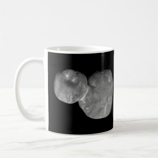 Ultima Thule Arrokoth Kuiper Belt Object Kaffeetasse (Links)