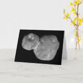 Ultima Thule Arrokoth Kuiper Belt Object Karte (Gelbe Blume)
