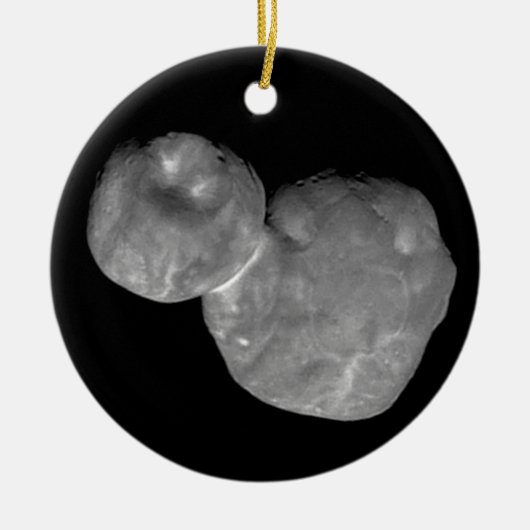 Ultima Thule Arrokoth Kuiper Belt Object Keramik Ornament (Vorne)