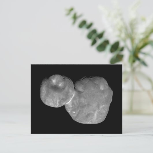 Ultima Thule Arrokoth Kuiper Belt Object Postkarte (Stehend Vorderseite)