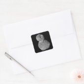 Ultima Thule Arrokoth Kuiper Belt Object Quadratischer Aufkleber (Umschlag)