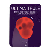 Ultima Thule Keiper Belt Weltraumkunst Magnet (Vertikal)