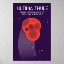 Ultima Thule Keiper Belt Weltraumkunst