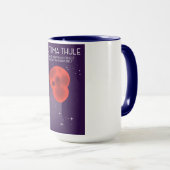 Ultima Thule Keiper Belt Weltraumkunst Tasse (VorderseiteRechts)