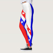 Ultimate American Patriot USA US Flagge Leggings (Links)