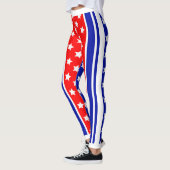 Ultimate American Patriot USA US Flagge Leggings (Links)