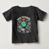 Ultimate Back to School Gear: Learning Adventure Baby T-shirt (Vorderseite)