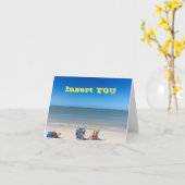 ULTIMATE ****BEACH BIRTHTAGKARTE**** KARTE (Gelbe Blume)