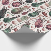 Ultimate Birthday Golf Party Geschenkpapier (Ecke)