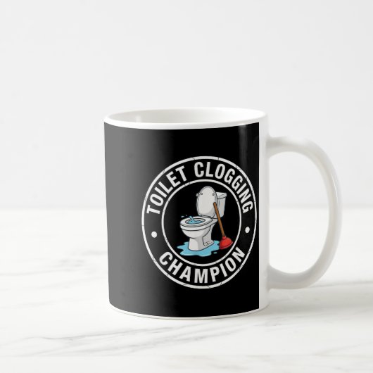 Ultimate Clogging Champion Toilet Kaffeetasse (Rechts)