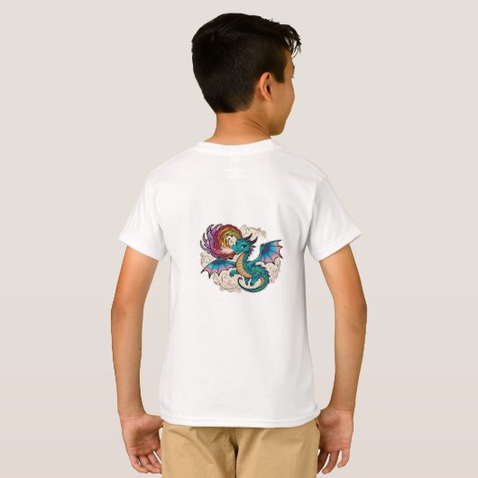 Ultimate Dinosaur T - Shirt in weißer Farbe (Schwarz voll)