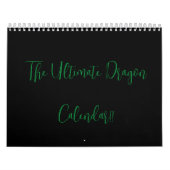 Ultimate Dragon Art Calendar Kalender (Titelbild)
