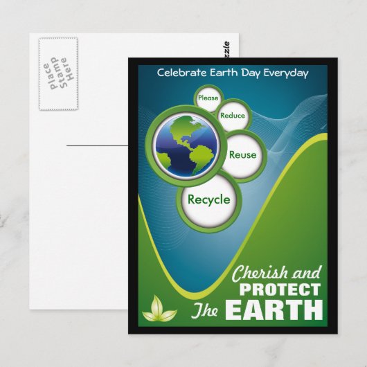 Ultimate Earth Postkarte (Vorne/Hinten)