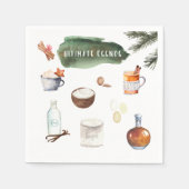 Ultimate Eggnog Recipe | Feiertag Serviette (Vorderseite)