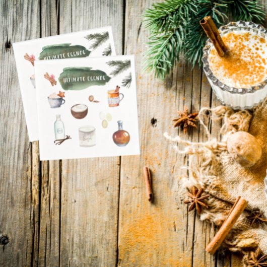 Ultimate Eggnog Recipe | Feiertag Serviette