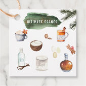 Ultimate Eggnog Recipe | Holiday Favor Tag Geschenkanhänger (Vorderseite)